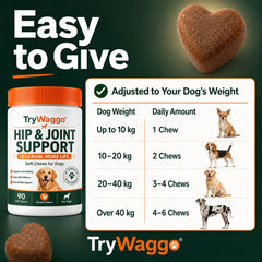 Hip & Joint Soft Chews for Dogs (90 chews)